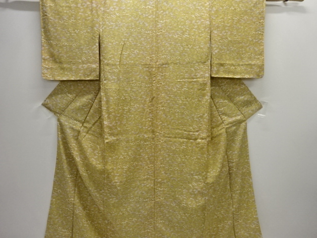JAPANESE KIMONO / KOMON / FLORAL PLANTS